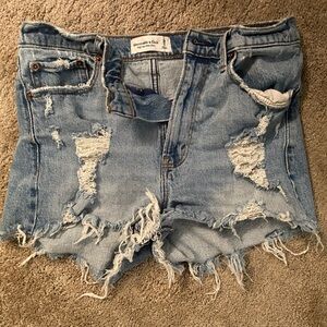 Abercrombie Jean Shorts - size 29/8